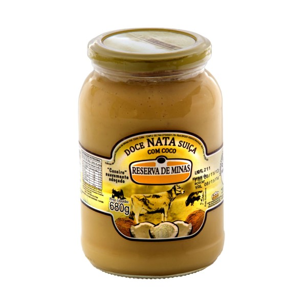 Encontraproduto.com.br - Doce Nata Suica R.Minas 630g C/Coco