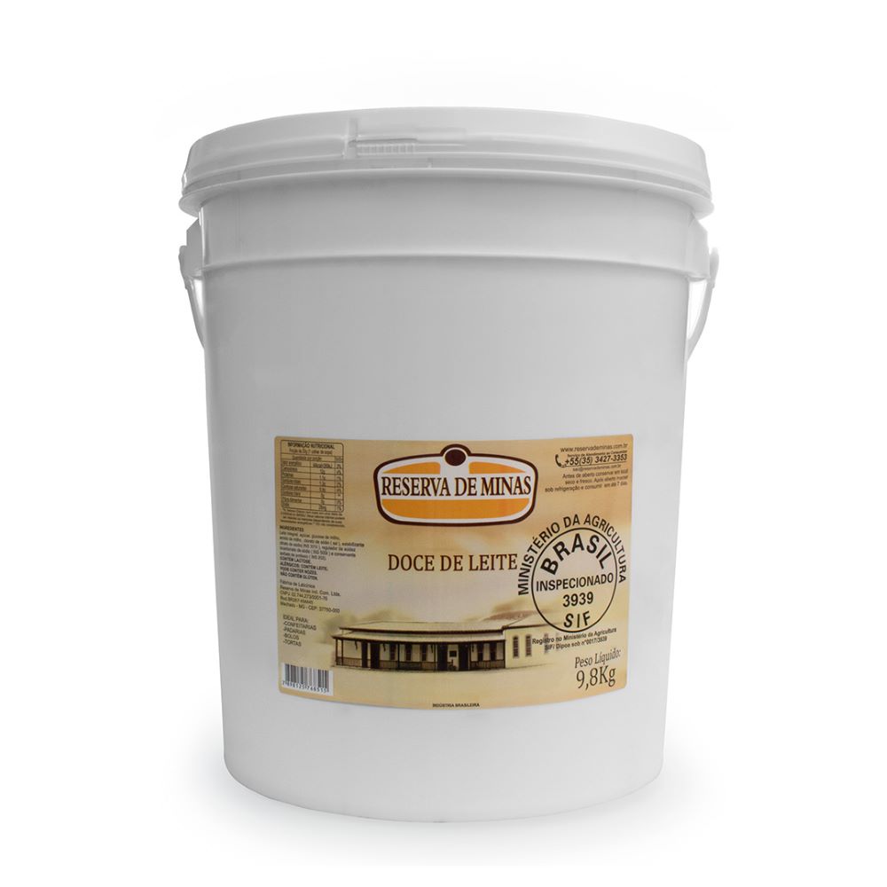 Doce Leite Reserva Minas 9,8kg