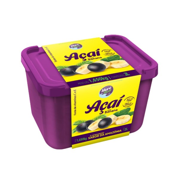 Encontraproduto.com.br - Açai com Banana Maré Pote 2 L