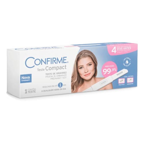 Teste de Gravidez Confirme Compact