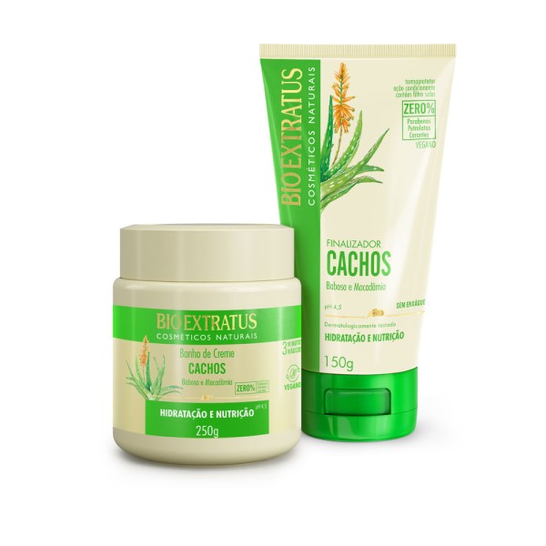 Encontraproduto.com.br - Kit Cachos (500mL/g) Linha Completa
