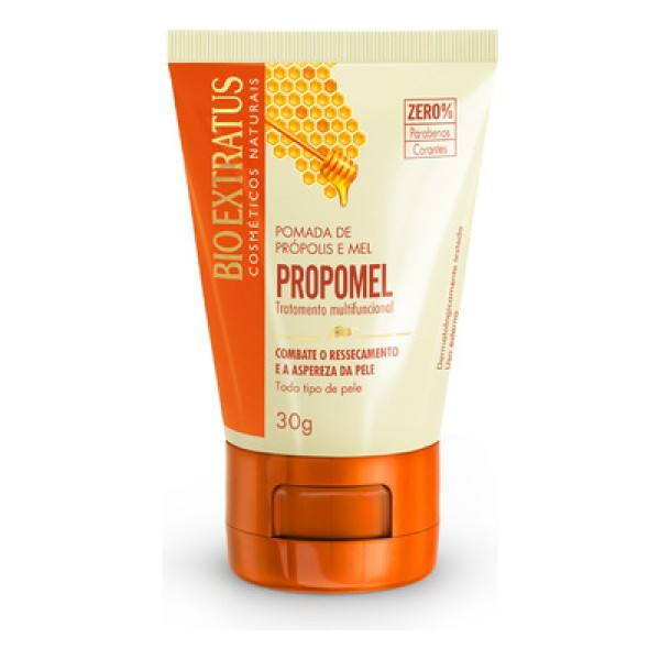 Encontraproduto.com.br - Pomada Propomel Combate Aspereza da Pele - Bio Extratus - 30g