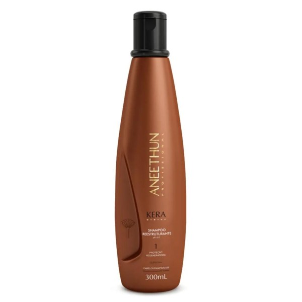Encontraproduto.com.br - Aneethun Shampoo Reestruturante Kera System 300ml