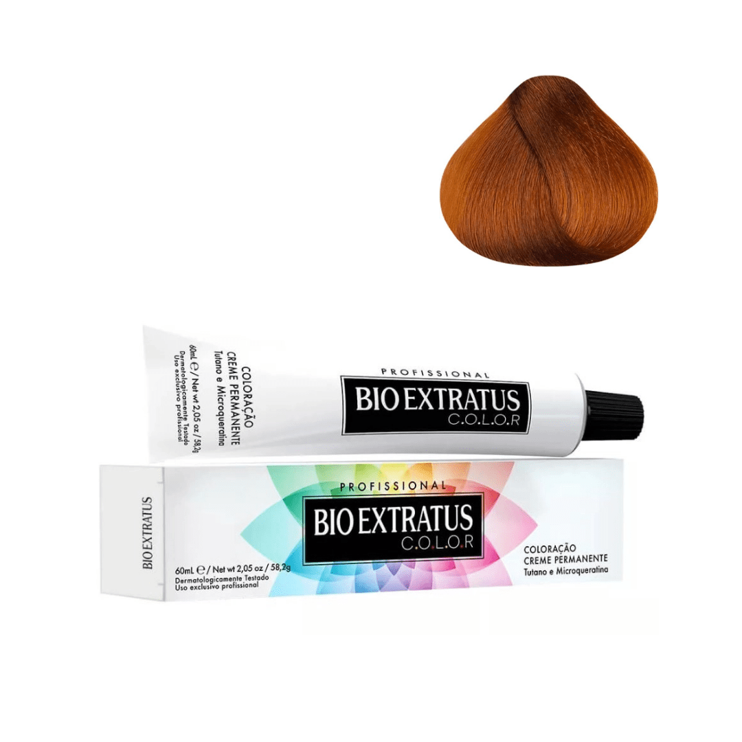 Encontraproduto.com.br - Tinta 60ml 8.4 Louro Claro Acobreado - Bio Extratus