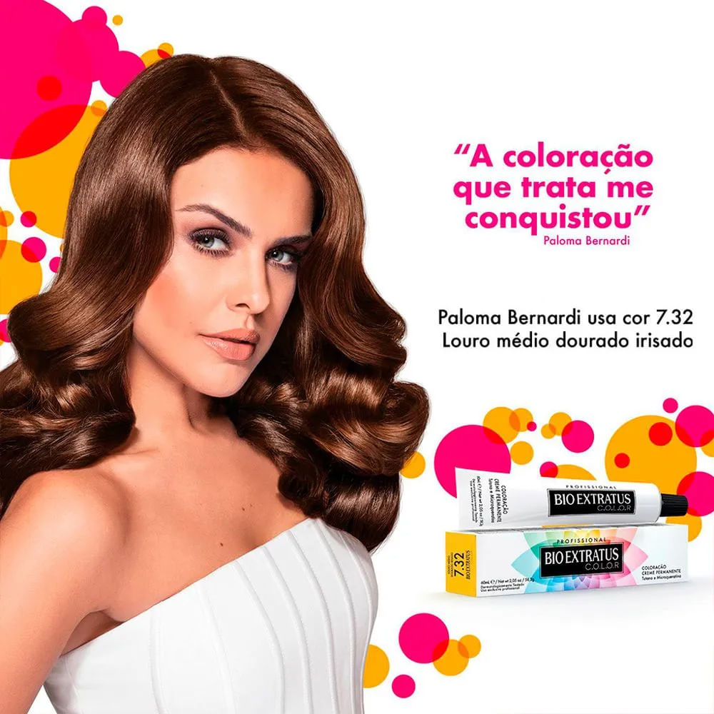 Encontraproduto.com.br - Tinta 60ml 8.4 Louro Claro Acobreado - Bio Extratus