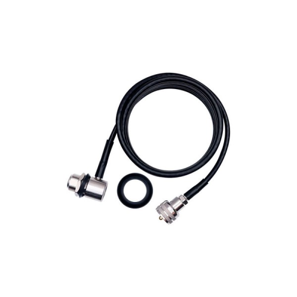 Cabo Coaxial RG-058 de 3,5 Metros com Conector UHF Macho