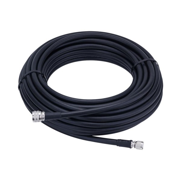 Encontraproduto.com.br - Cabo Coaxial para Antena Celular RGC58 15 Metros N Macho X TNC Macho