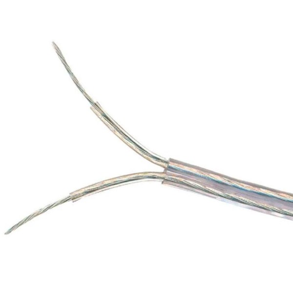 Encontraproduto.com.br - Cabo Flexível Elotrica Paralelo para Luminária 2x0,75mm com 2 Metros Transparente