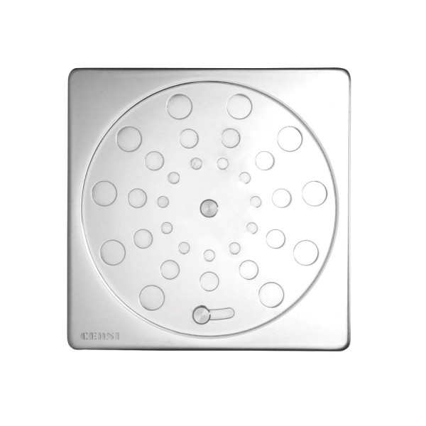 Encontraproduto.com.br - Grelha Quadrada De Aço Inoxidável Com Fecho 100Mm Censi