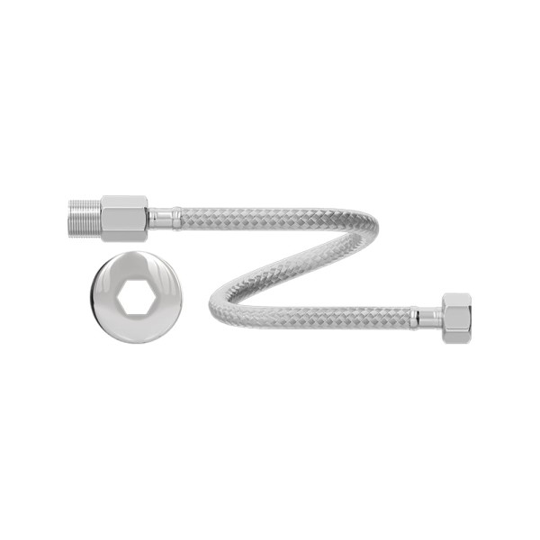 Encontraproduto.com.br - Engate Flexível Aço Inox | 60cm - Censi