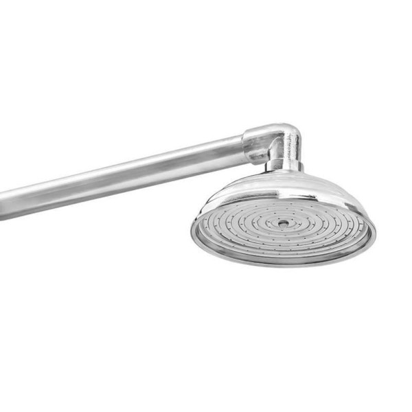 Encontraproduto.com.br - Ducha Cascata Chuveiro Piscina Alumínio 6 Polegadas Foglietto