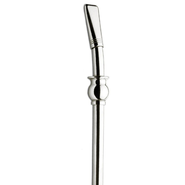 Encontraproduto.com.br - Bomba Chimarrão Tererê Mate 25cm Aço Inox Anel Cuia Inteira