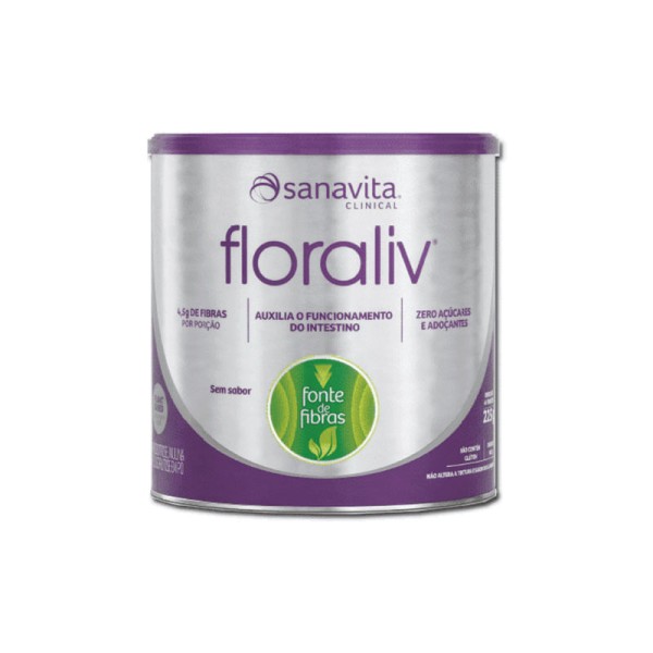 Encontraproduto.com.br - Floraliv Sem Sabor 225g - Sanavita