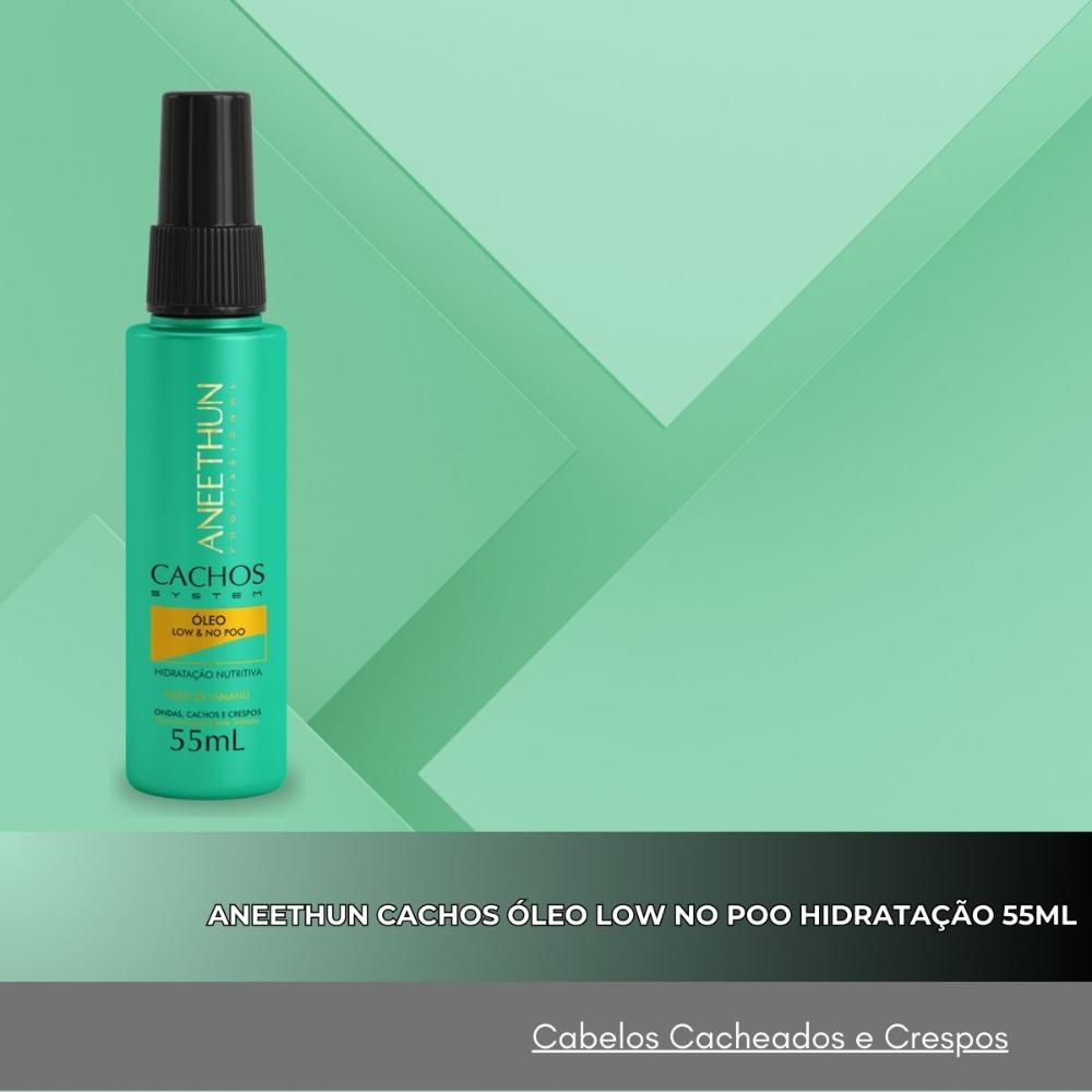 Encontraproduto.com.br - Aneethun óleo Low No Poo Cachos System 55ml