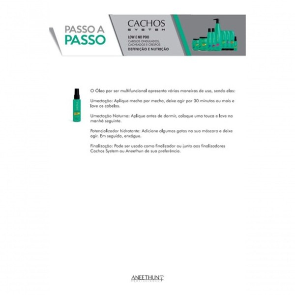 Encontraproduto.com.br - Aneethun Finalizador Ondas E Cachos System 250g