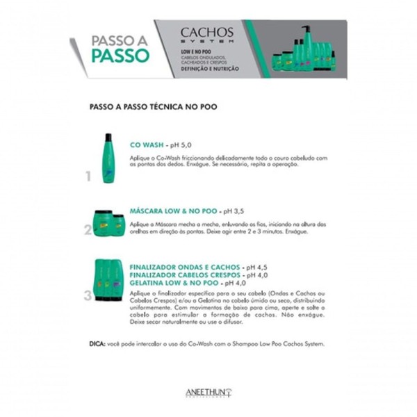 Encontraproduto.com.br - Aneethun Finalizador Ondas E Cachos System 250g
