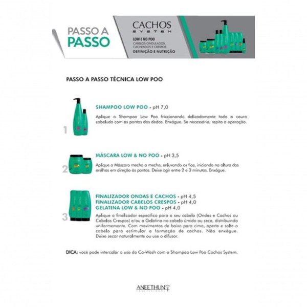 Encontraproduto.com.br - Aneethun Finalizador Ondas E Cachos System 250g