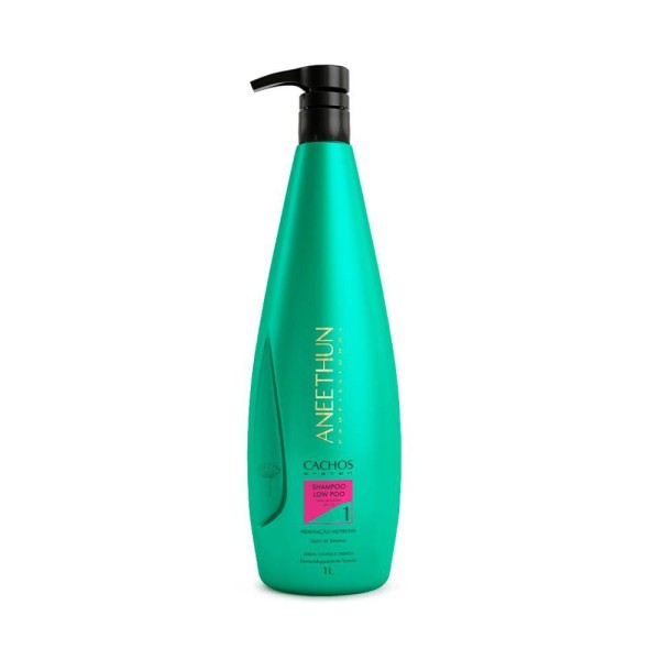 Encontraproduto.com.br - Aneethun Shampoo Low Poo Cachos System 1L