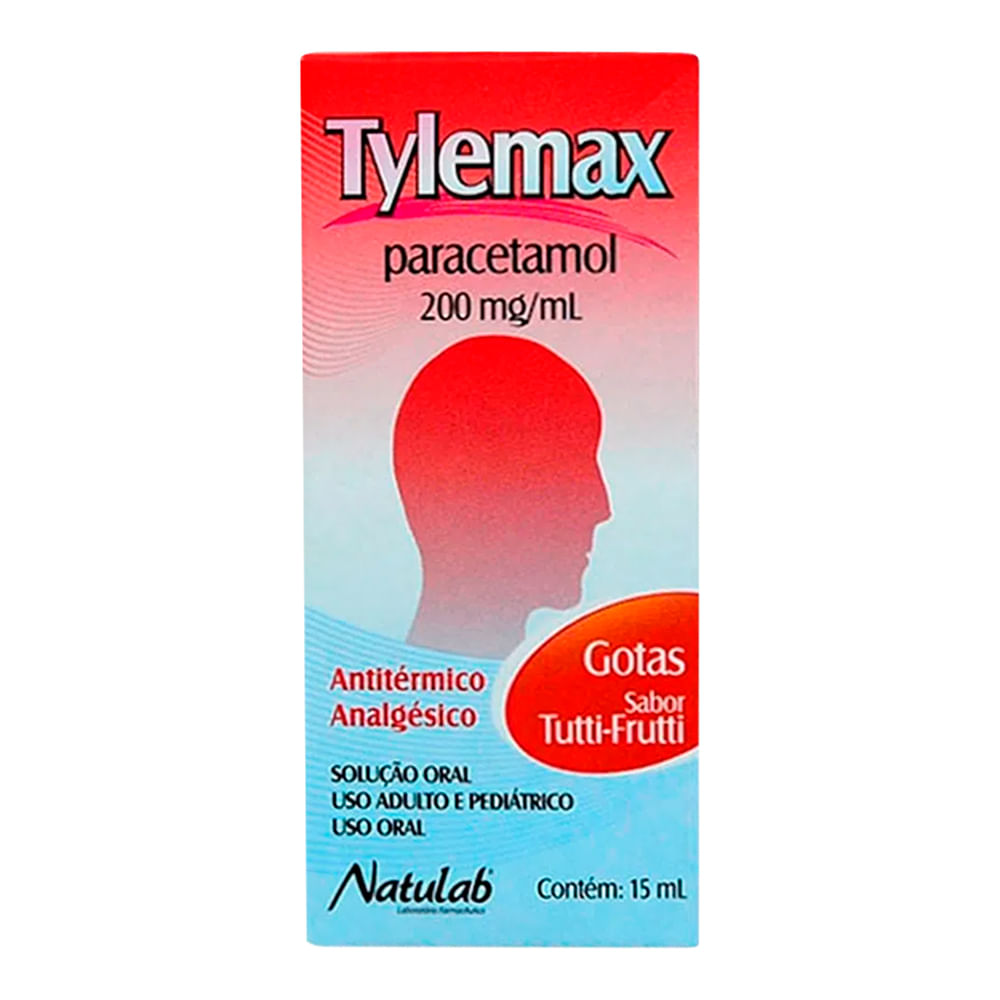 Encontraproduto.com.br - Tylemax Natulab 200mg/ml Tutti-Frutti 15ml