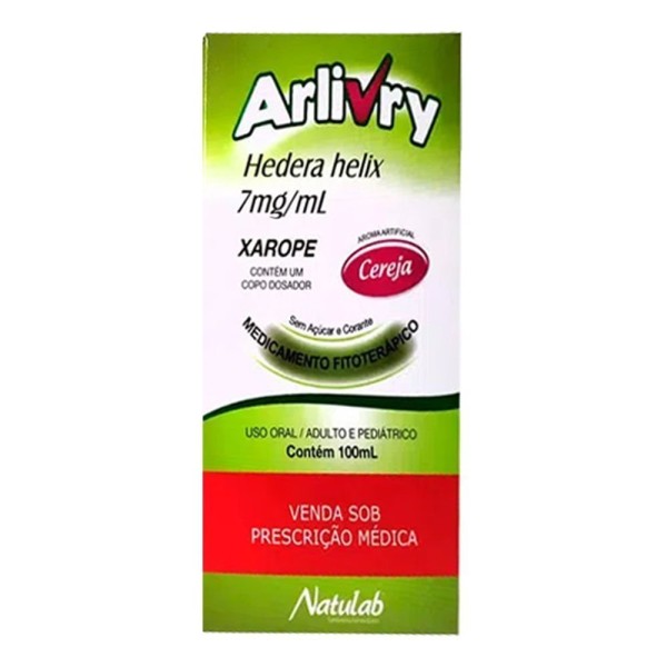 Encontraproduto.com.br - Xarope Arlivry Cereja 100ml
