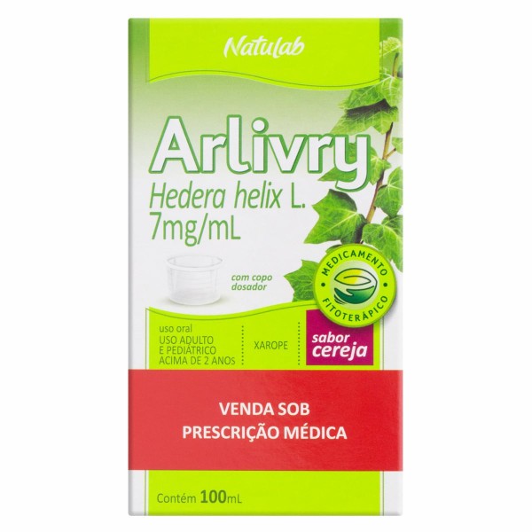 Encontraproduto.com.br - Xarope Arlivry Cereja 100ml