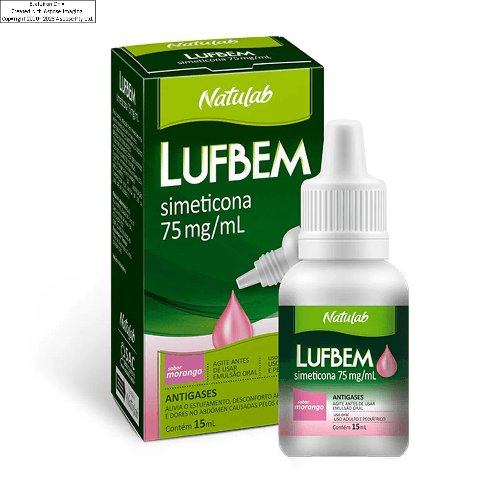 Encontraproduto.com.br - Lufbem 75mg/mL Natulab 15mL de Solução Oral