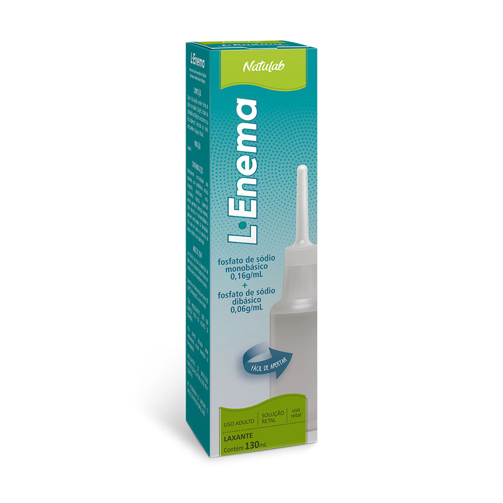 Encontraproduto.com.br - L-Enema 130ml - Natulab