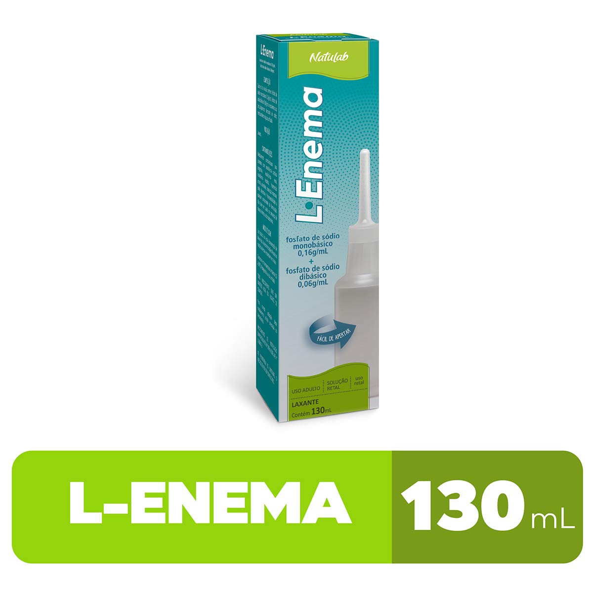 Encontraproduto.com.br - L-Enema 130ml - Natulab