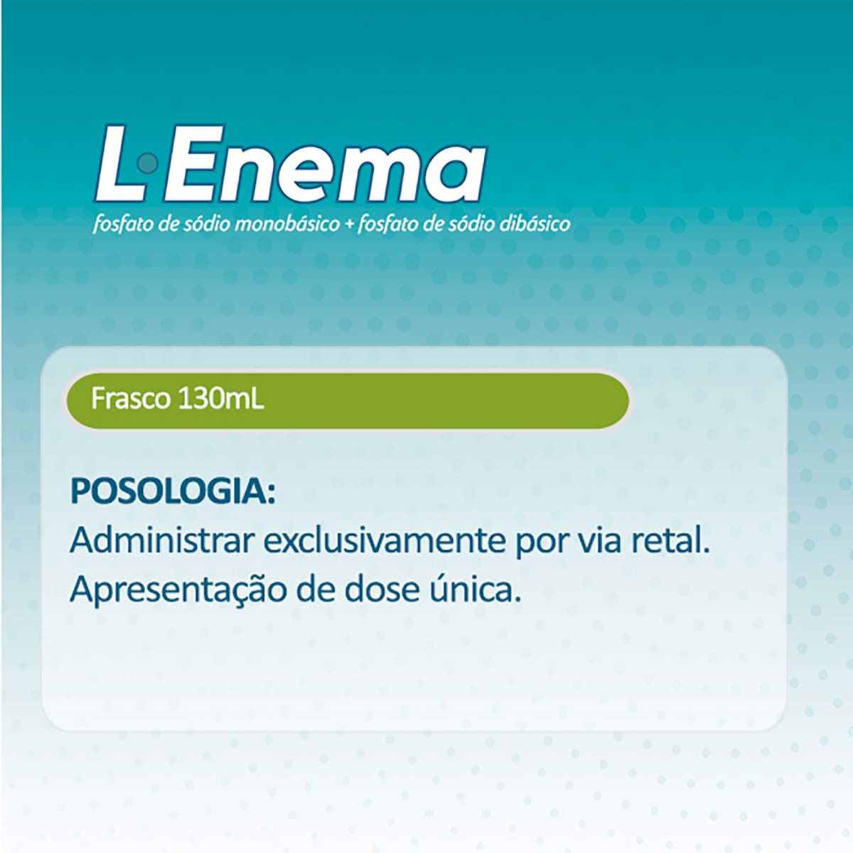Encontraproduto.com.br - L-Enema 130ml - Natulab