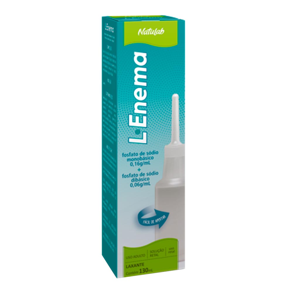 Encontraproduto.com.br - L-Enema 130ml - Natulab