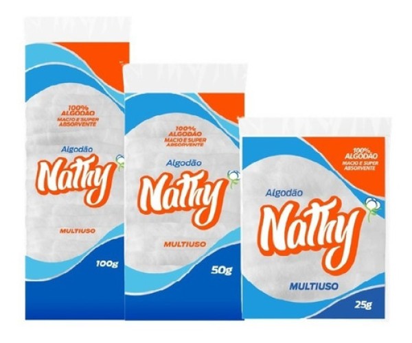 Algodão Multiuso Card Nathy 100g