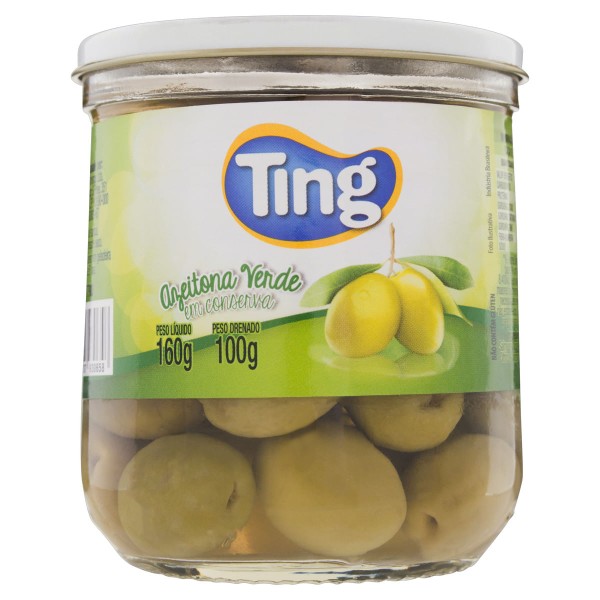 Azeitona Verde em Conserva Ting 100 g