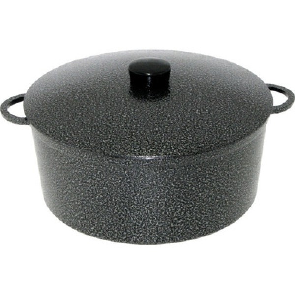 Encontraproduto.com.br - Caçarola Fundida Craqueada Elitec 26cm, 4,5 Litros, Alumínio - 605