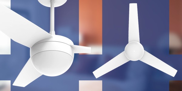 Encontraproduto.com.br - Ventilador de Teto Aliseu 32100 Jet Branco 110V