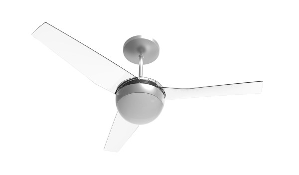 Encontraproduto.com.br - Ventilador de Teto Aliseu Jet  3 pás  220V 140W Cristal