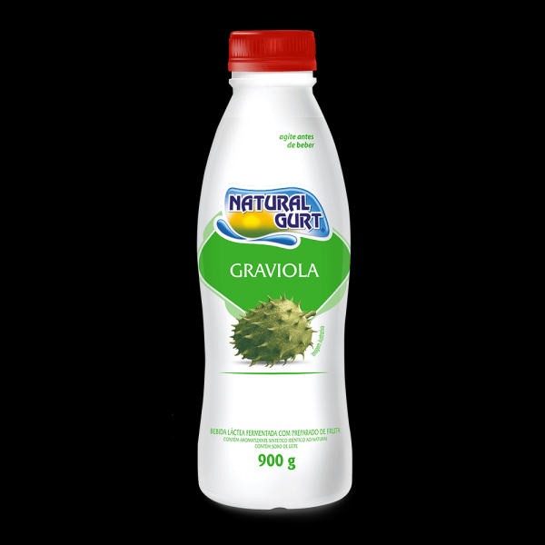 Encontraproduto.com.br - Bebida Láctea Natural Gurt Graviola Garrafa com 900g