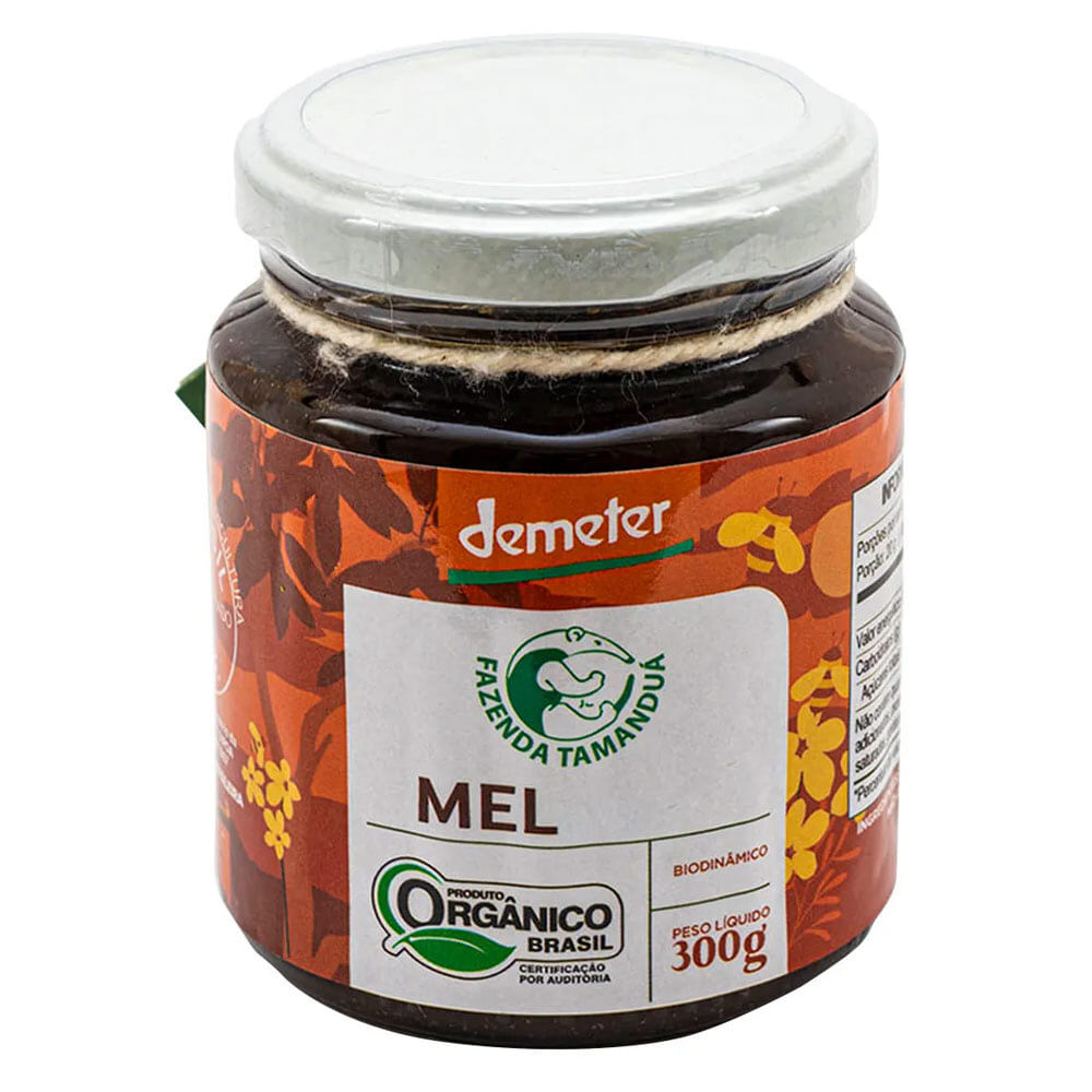 Mel Malva Preta Biodinâmico 300g - Fazenda Tamanduá