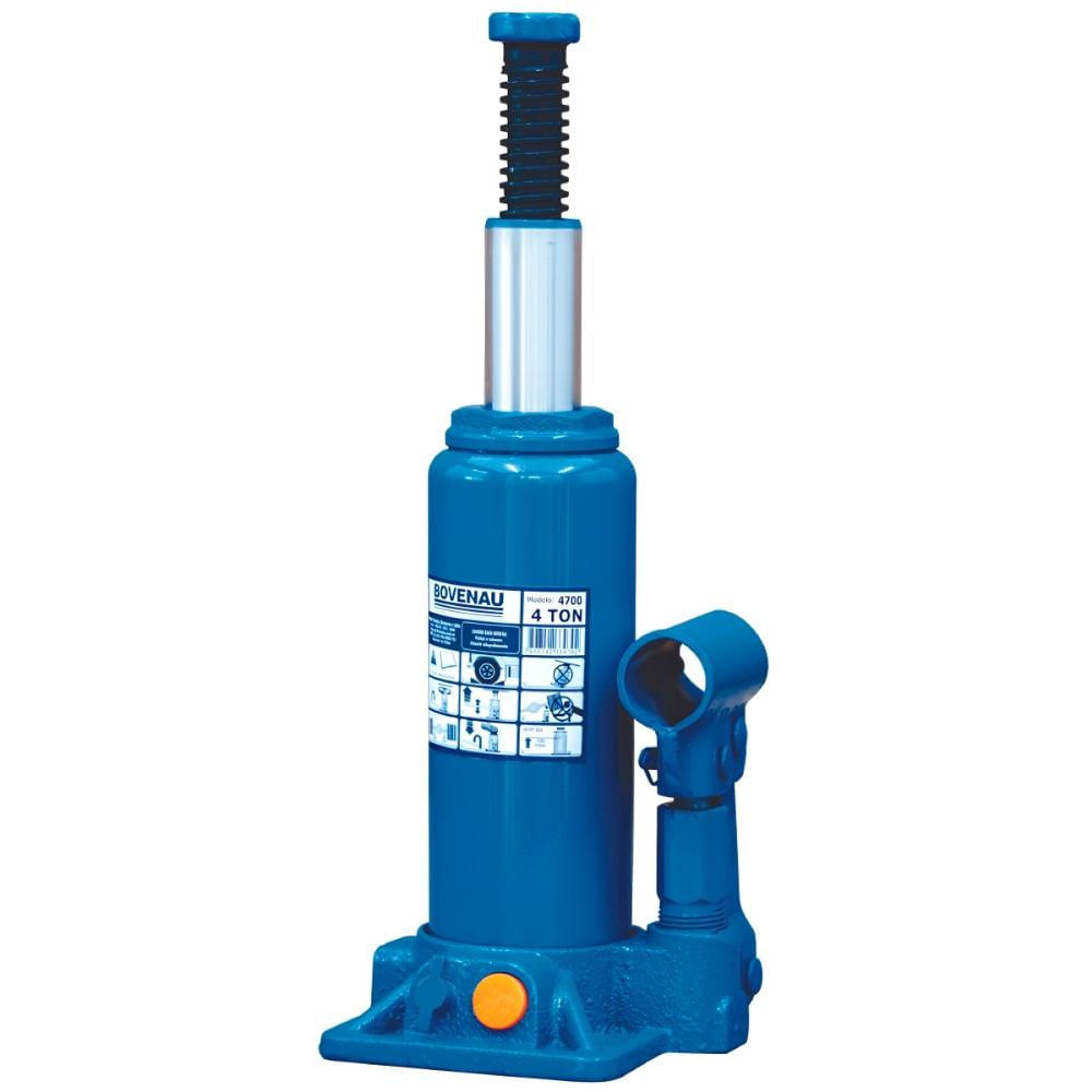 Encontraproduto.com.br - Macaco Garrafa Hidráulico 4700 CJ 4 Toneladas Bovenau