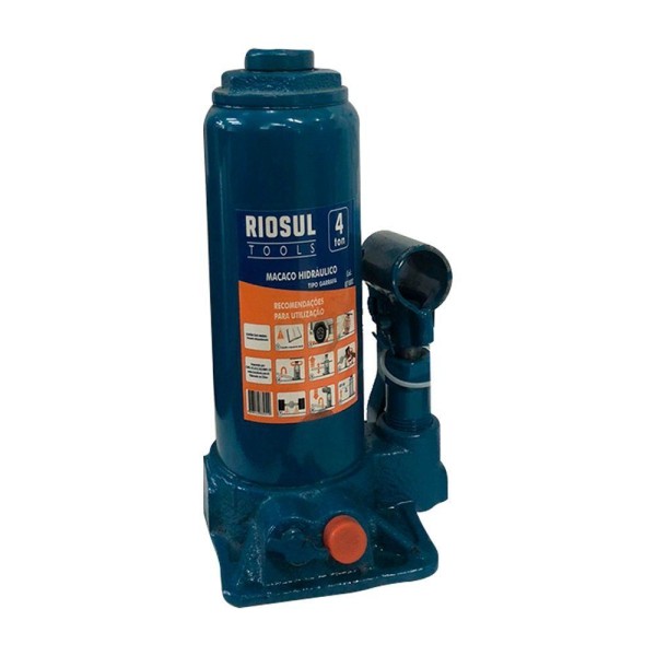 Macaco Hidráulico Garrafa 4 Ton R070002 Riosul