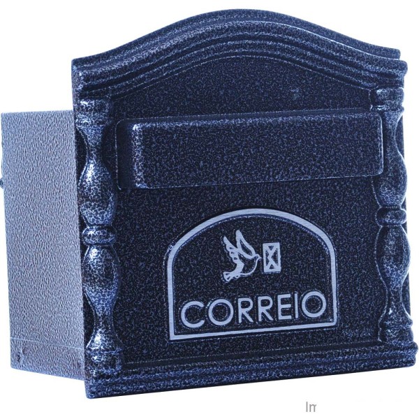 Caixa de correio Eco preta Pintart