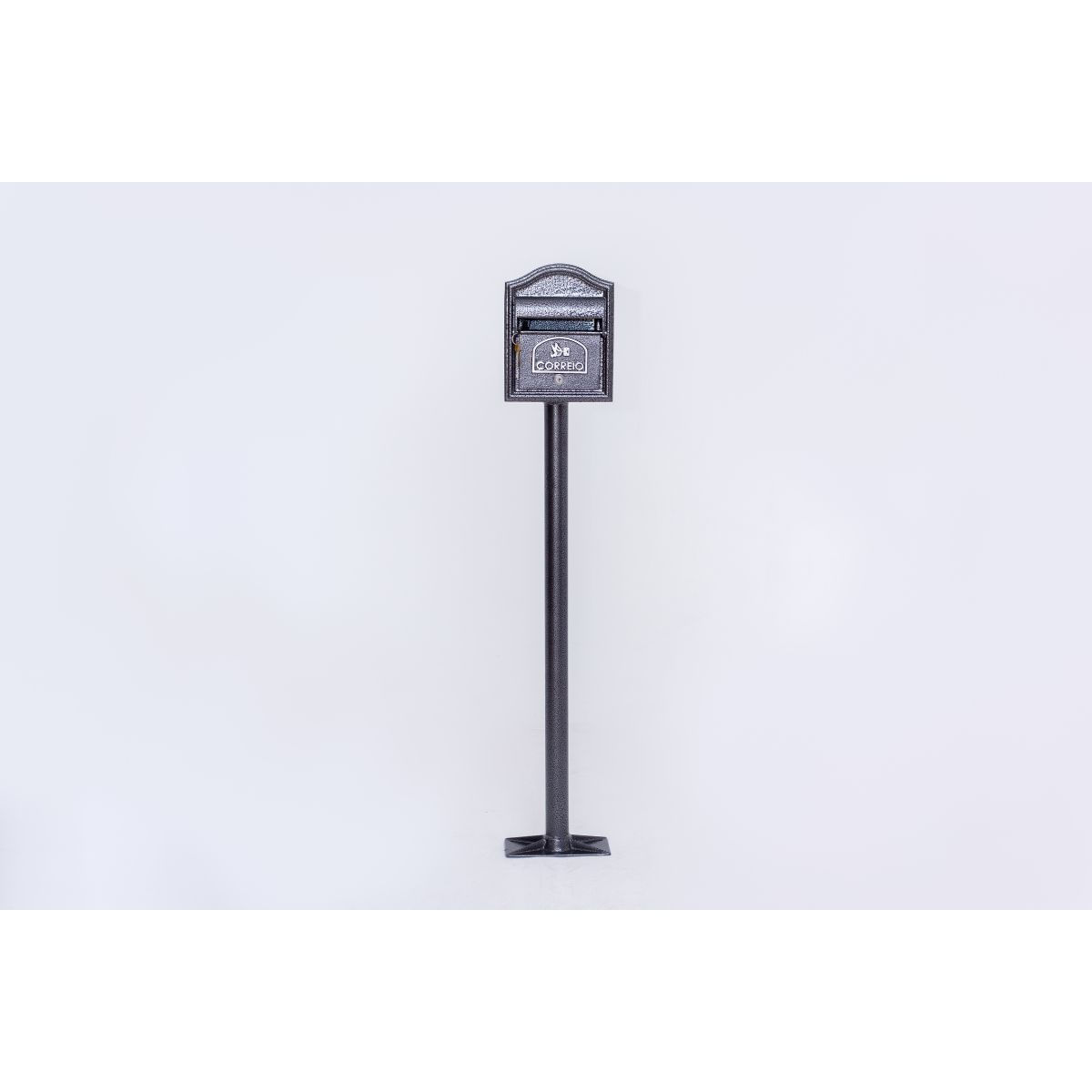 Encontraproduto.com.br - Caixa Correio Americana Frontal Com Pedestal Pint Art