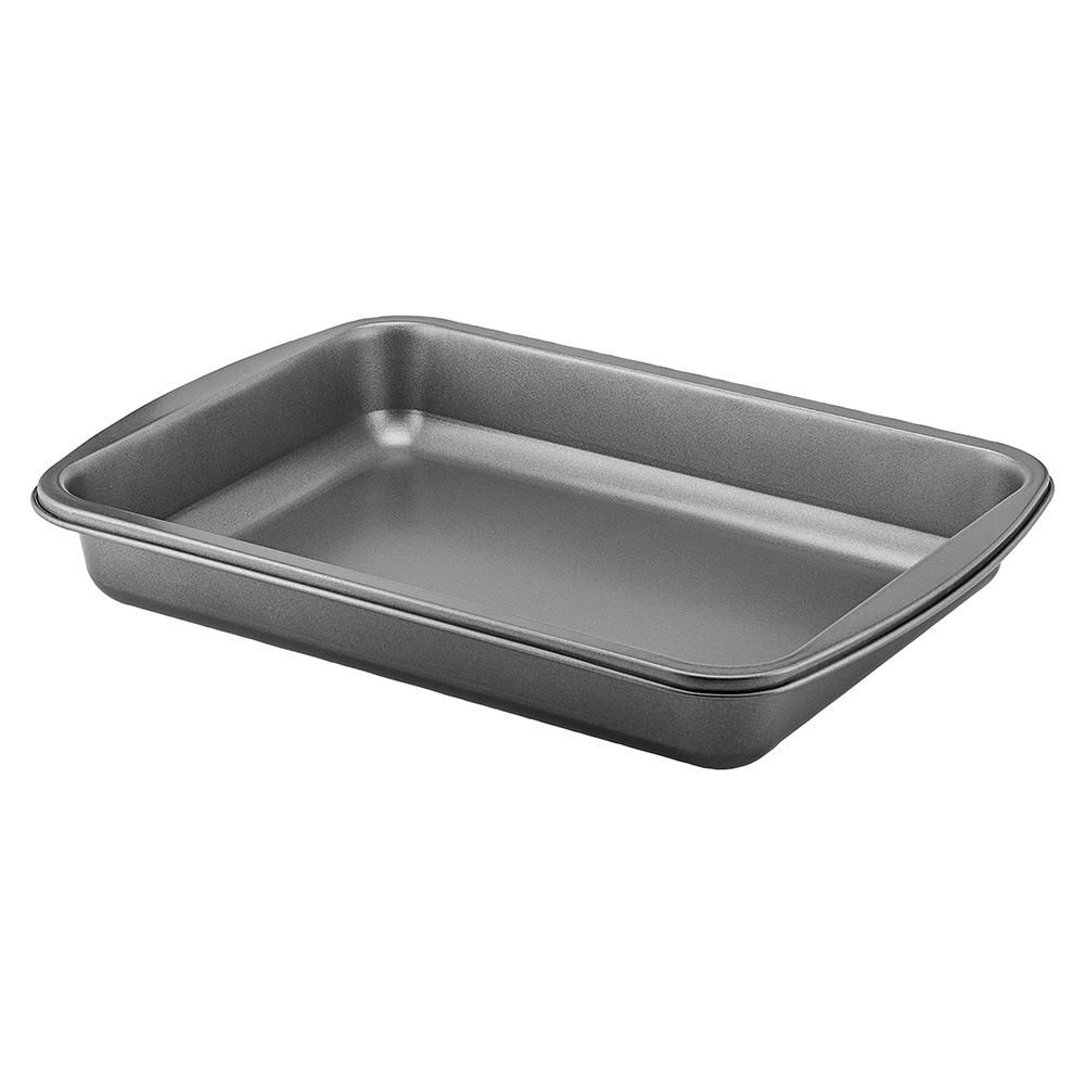 Assadeira Retangular 32cm Antiaderente Panelux Classic Cinza