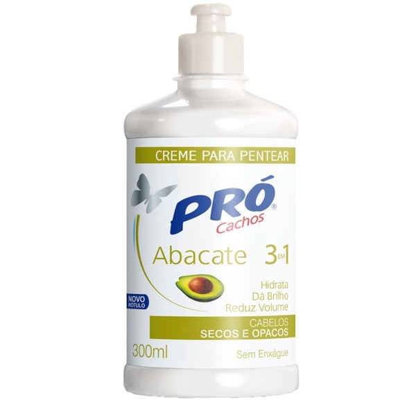 Encontraproduto.com.br - Creme De Pentear Pró Cachos Abacate 3 Em 1 300ml (MP)