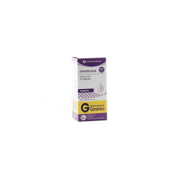 Encontraproduto.com.br - Simeticona Gotas 75mg/mL 15mL Genérico Prati Donaduzzi