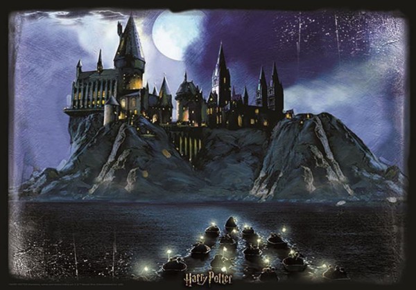 Encontraproduto.com.br - Quebra-Cabeça 3D Hogwarts Harry Potter 300 Pçs Multikids