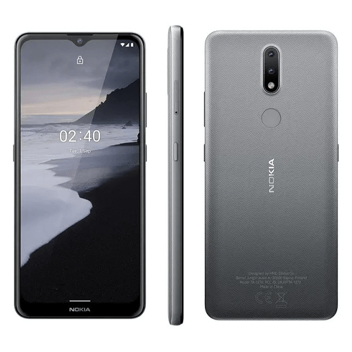 SMARTPHONE NOKIA 2.4 64GB 3GB RAM CÂMERA TRASEIRA DUPLA 13MP+2MP SELFIE 5MP TELA 6.5 POLE REUSS Cor:Cinza