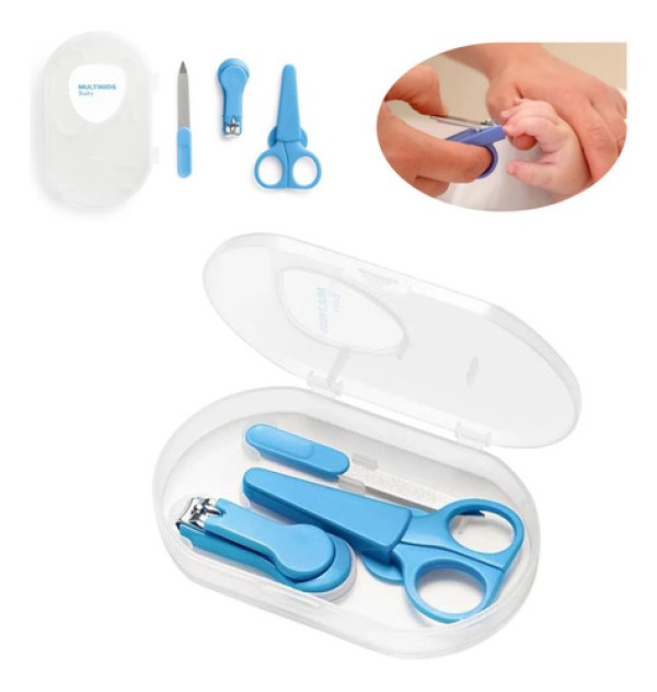 Kit Cuidados no Estojo Higiênico Perfect Baby Rosa - BB1087