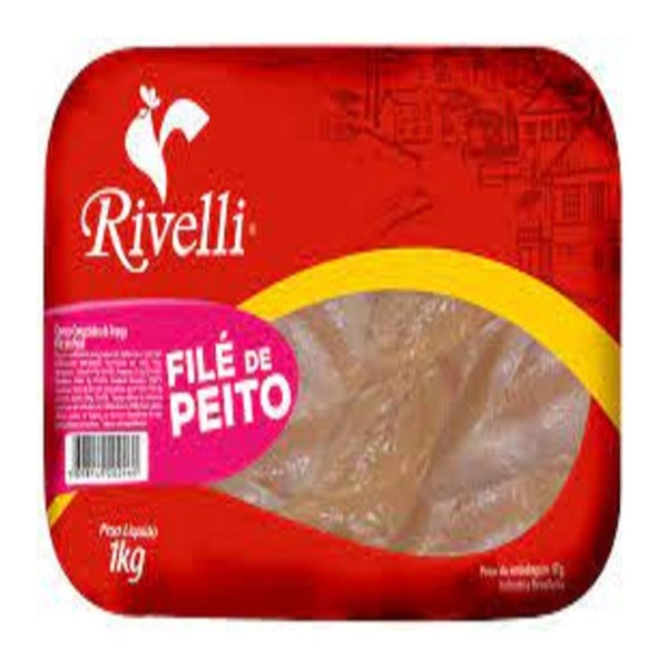Encontraproduto.com.br - File De Peito De Frango Rivelli Bandeja 1KG