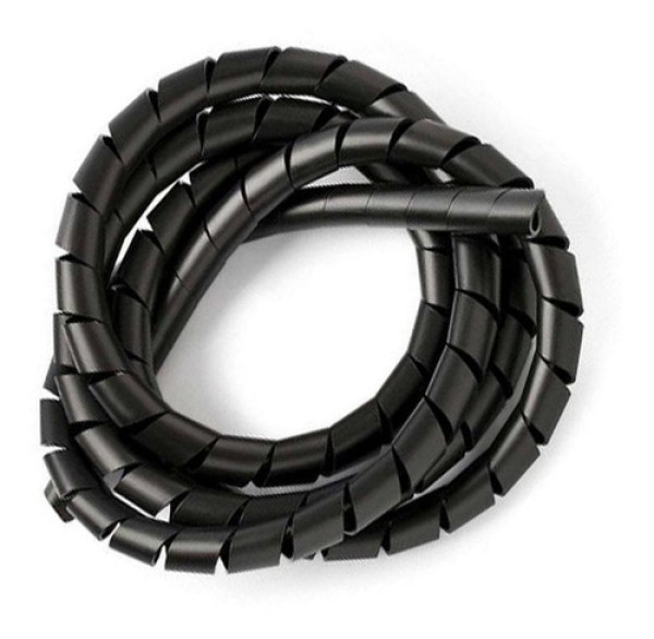 Tubo Espiral Preto - Cor Preto