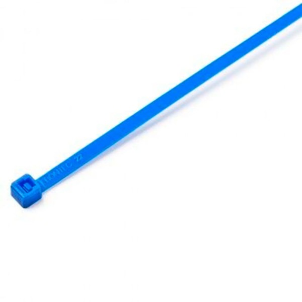 Encontraproduto.com.br - ABRACADEIRA AZUL 151X3,7 C/100 FRONTEC